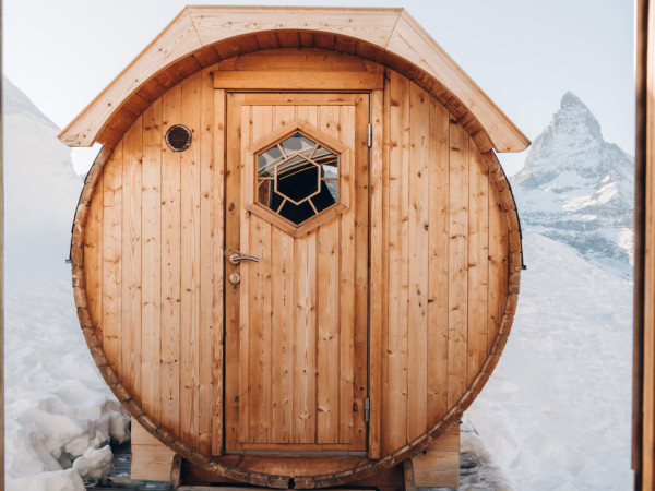 Sauna im Iglu-Dorf Zermatt